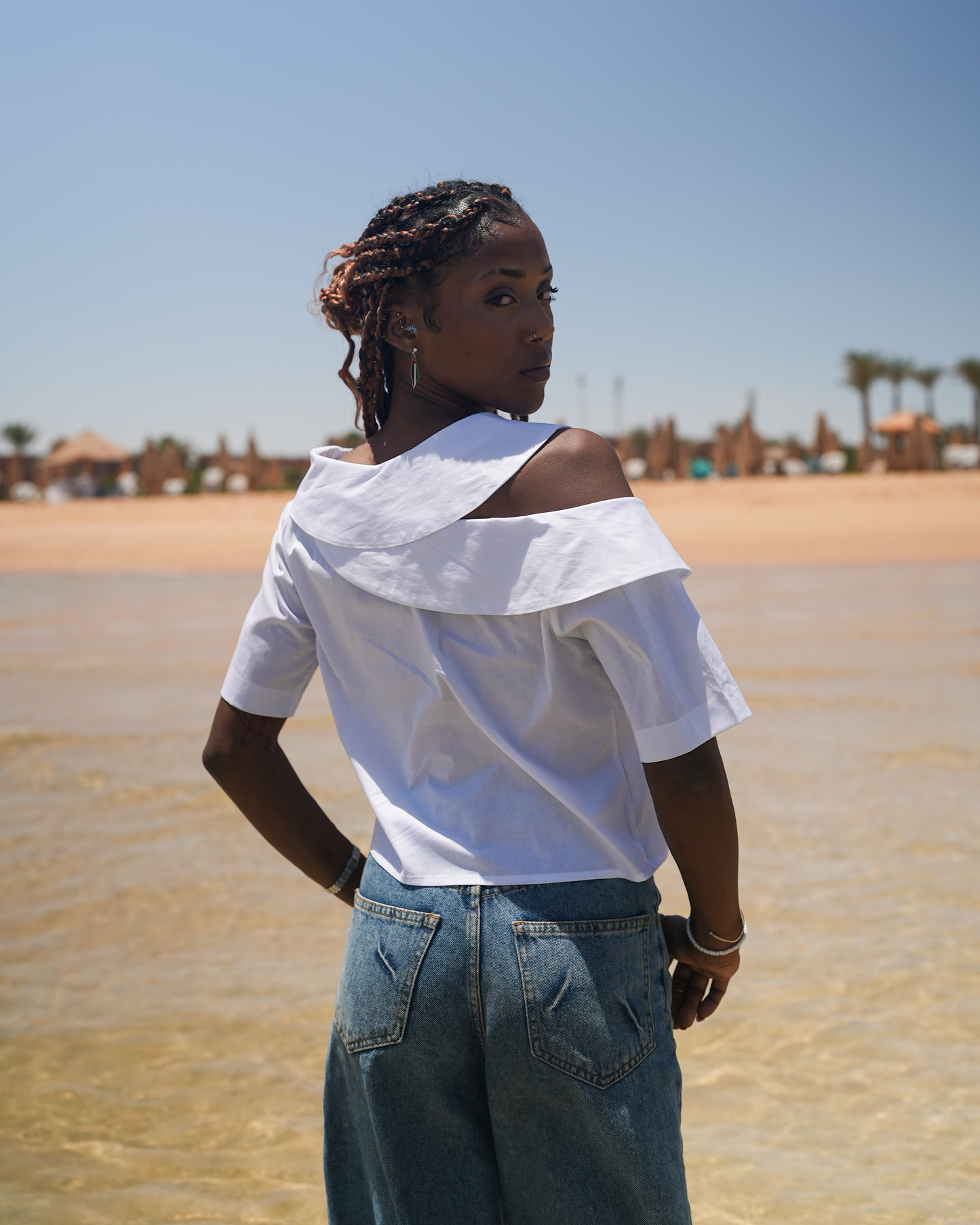 Off-Shoulder Shirt